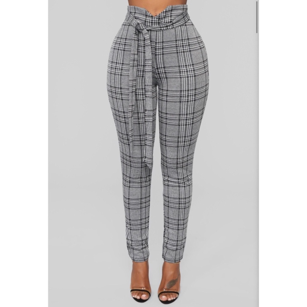 Plaid pants